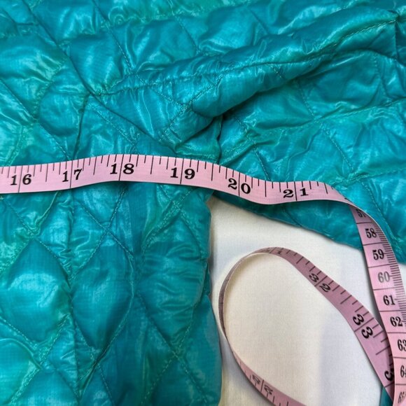 The North Face Women’s ThermoBall Jacket Teal Medium Insulated Lightweight - Picture 11 of 12